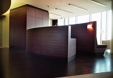 Empfangsbereich in Makassar